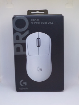 New Logitech - PRO X SUPERLIGHT 2 SE LIGHTSPEED Wireless Gaming Mouse (White)
