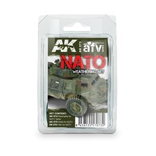AK073 NATO Weathering Set - AK Interactive Paints New 