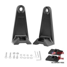 Side Brackets, Light Bar Mounting Brackets Kit Universal Side Black Normal