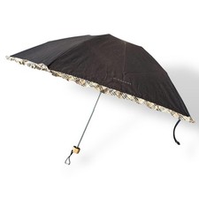 Burberry Folding Parasol Ruffle Nova Check Gray 10154