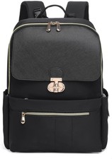 LELLIE Slim Laptop Backpack Work Backpack for Women Fits 15.6 Inch Laptop, Co...