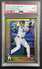 SHOHEI OHTANI PSA 9 2025 TOPPS CHROME #1 TRUE GOLD REFRACTOR 22/50 DODGERS MVP