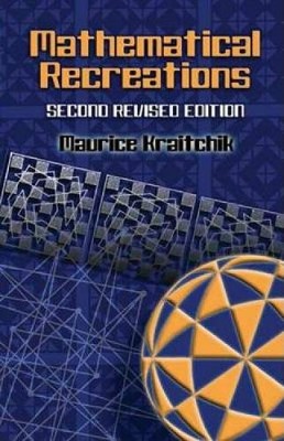 Maurice Kraitchik Mathematical Recreations (Taschenbuch) Dover Recreational Math