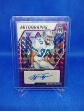 2024 Mosaic George Teague Purple Prizm Mosaic Auto /49 #AM-GTE Autographs Dallas