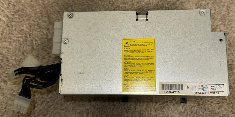 HP Z620 Workstation 800W S10-800P1A Power Supply 717019-001 - Image 2 of 4