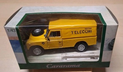 Modellauto 1:43 Cararama/ Hongwell LAND ROVER 109 S III   British Telecom 