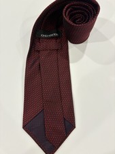 Jones New York Mens Light Blue Jacquard Geometric Grid 100 Silk Tie 60.5x3.75