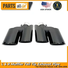 For Porsche Macan 2014-2018 2.0L Left & Right Muffler Tail Tip Exhaust Pipe