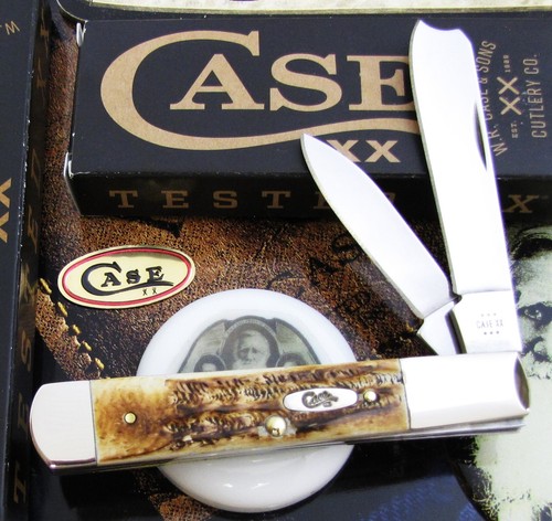 Case XX Razor Knife 2024 Great Bone Stag & Good Snap EXACT KNIFE SHOWN ...
