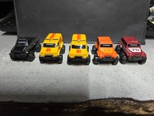 Lot Of 5 Schaper Stomper - 78 Renegade Jeep Org  Blk, S-10, 2 Chevy Van Macau