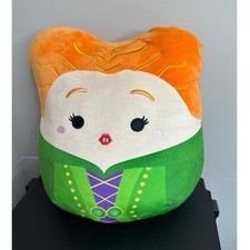 Squishmallows Winifred Sanderson Hocus Pocus Plush 12" Green Orange 1590