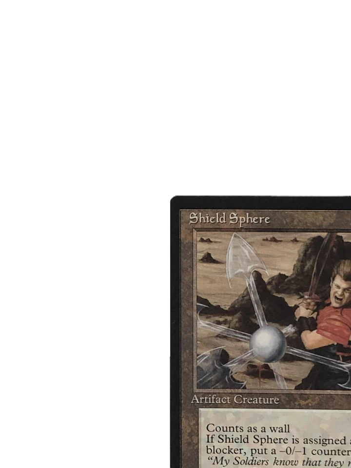 Magic The Gathering Shield Sphere Alliances 1996 TCG Card Japan - Image 2 of 4