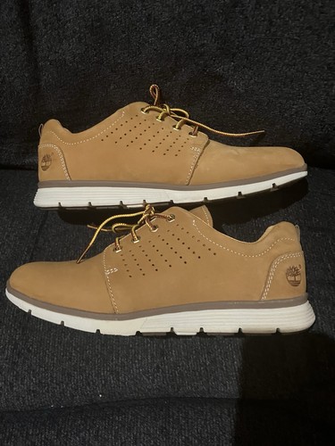 Timberland SensorFlex women Beige Lace-Up Leather Sneaker US 7 EU 38 A0950