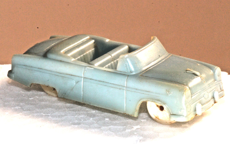 Original Post Cereal Premium F&F Mold & Die 1954 Blue Ford Convertible