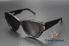 SAINT LAURENT SL 506 001 Cat Eye Acetate Black 51 mm Women's Sunglasses