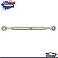 ADJUSTABLE  5 1/2" TENSIONING ROD HEIM JOINT ALTERNATOR BRACKET SBC BBC 350 454