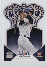 2015 Panini USA Baseball Crown Royale Silver 69/99 Nick Pratto Nicholas #39 y0i