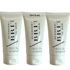 Lot of 3 - Burberry Brit For Her Body Lotion 1.6 oz 50 ml For Women