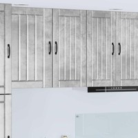 Wandschrank Lucca Betongrau 40 X 31 X 80 Cm Holzwerkstoff