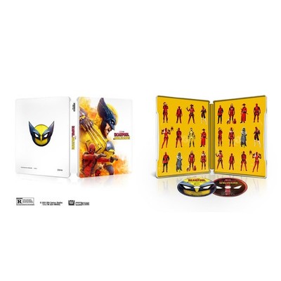 New Steelbook Deadpool and Wolverine: Wolverine Version (4K / Blu-ray +Digital)