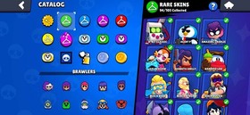 94.5K TROPHY/ 46Max Brawler/27Hyper/ 100/100 Brawler/4Mithic/4Leg/90 Epic.