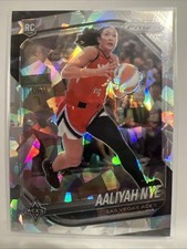 2025 WNBA Prizm Aaliyah Nye Cracked Ice #15 RC Las Vegas Aces