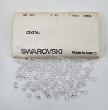 Factory Pack Swarovski Crystal Clear 5mm Flat Bicone 5307 Beads; 720pc