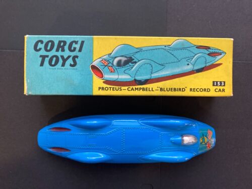 Corgi 153a Proteus-Campbell "Bluebird' World Land Speed Record Car Boxed.