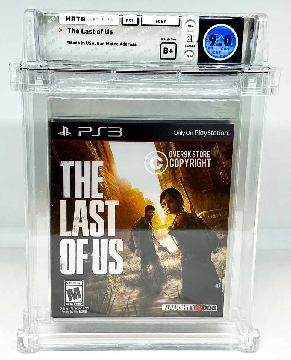 The Last Of Us - PS3 - WATA 9.0 B+ Sealed Graded Not VGA | CGC 