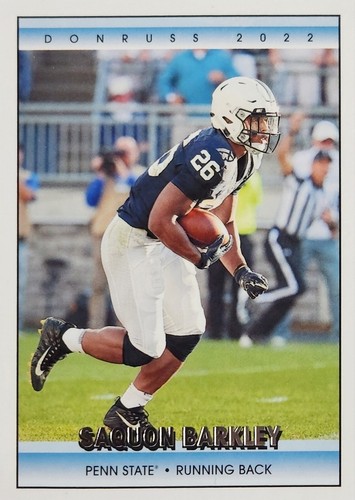 2022 Panini Chronicles Donruss Draft Picks Saquon Barkley New York Giants #13