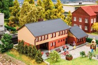 Faller 131319 Village Hall 1:87 H0 Gauge # New In Ovp #
