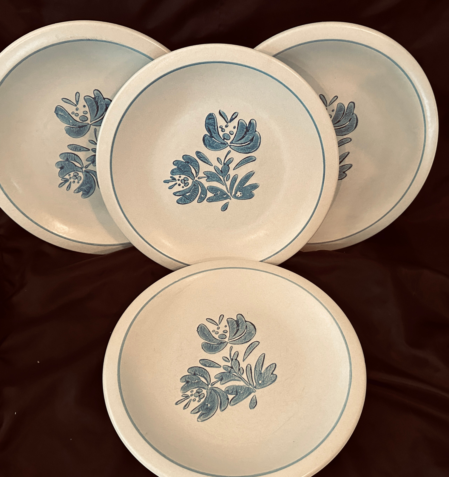 Pfaltzgraff YorkTowne Dinner Plates (4) 103/8" Stoneware eBay