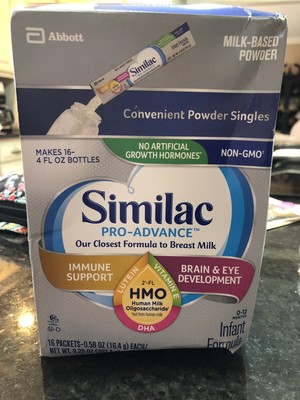 similac 4 oz packets