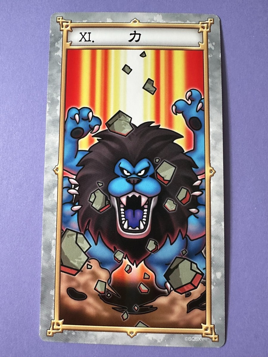 SQUARE ENIX - ドラクエカード Force Card No. XI Dragon Quest X Tarot Card Square Enix