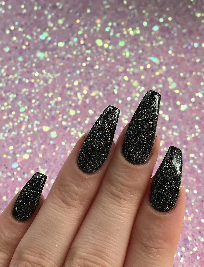 Details more than 154 black glitter nail polish uk best