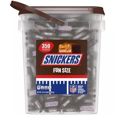 Snickers Fun Size Halloween Chocolate Candy B...