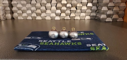 16-Pack Lead Cannon Ball Sinkers - 8oz & 10oz Fishing Weights For Fresh/Saltwater