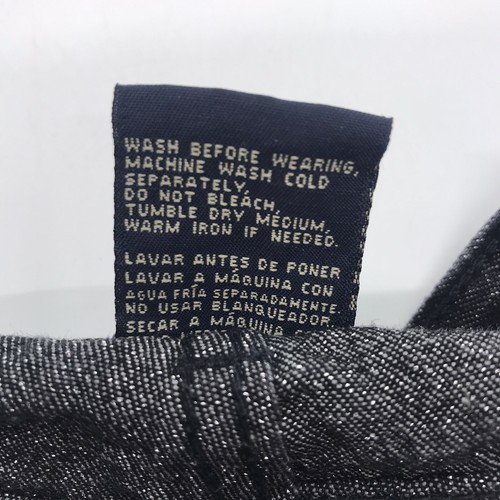 ROUTE 66 ~ Black Jeans With Silver Sparkles Girls Size 7 - Picture 8 of 8