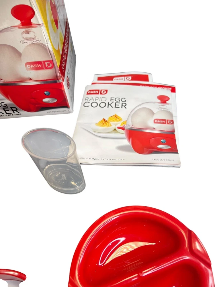 DASH Rapid Egg Cooker for Hard Boiled Poached Scrambled Omelets 6 Egg Capacity DASH Rapid Egg Cooker for Hard Boiled Poached Scrambled Omelets 6 Egg Capacity