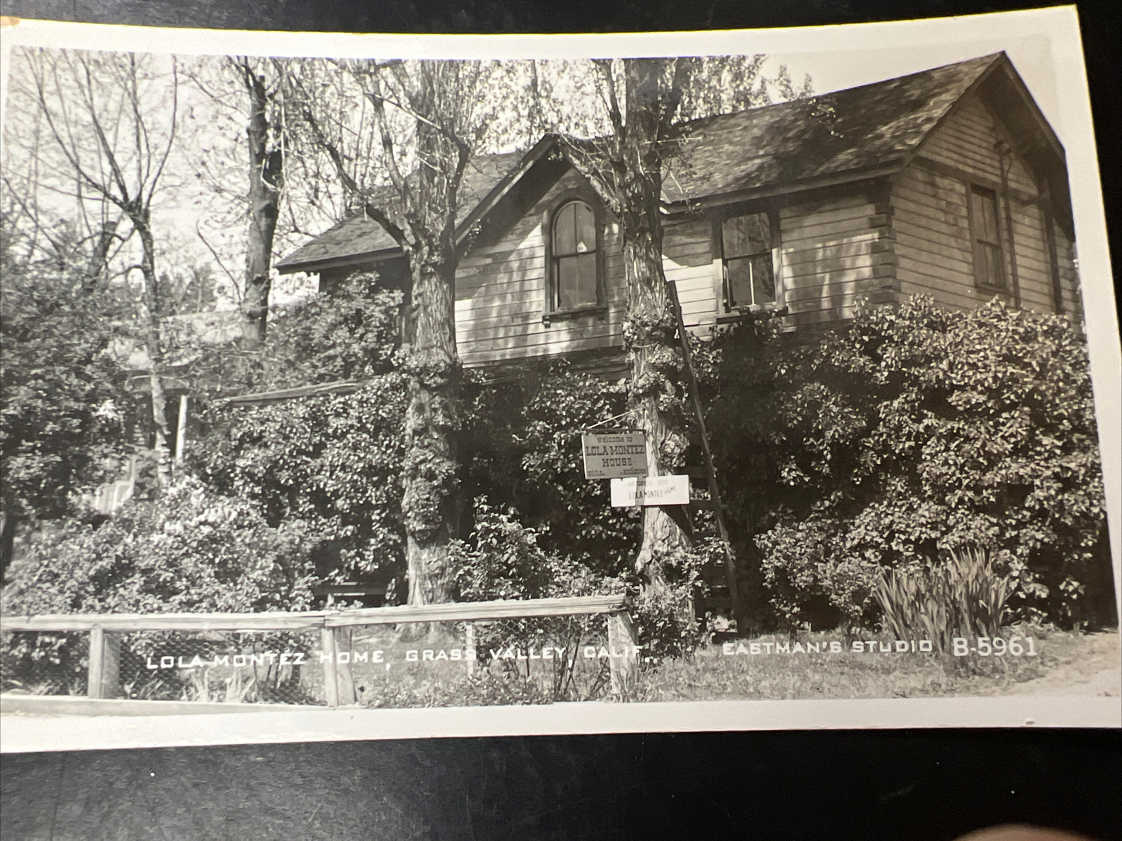 LOLA MONTEZ HOME Grass Valley,CA Eastman RPPC eBay