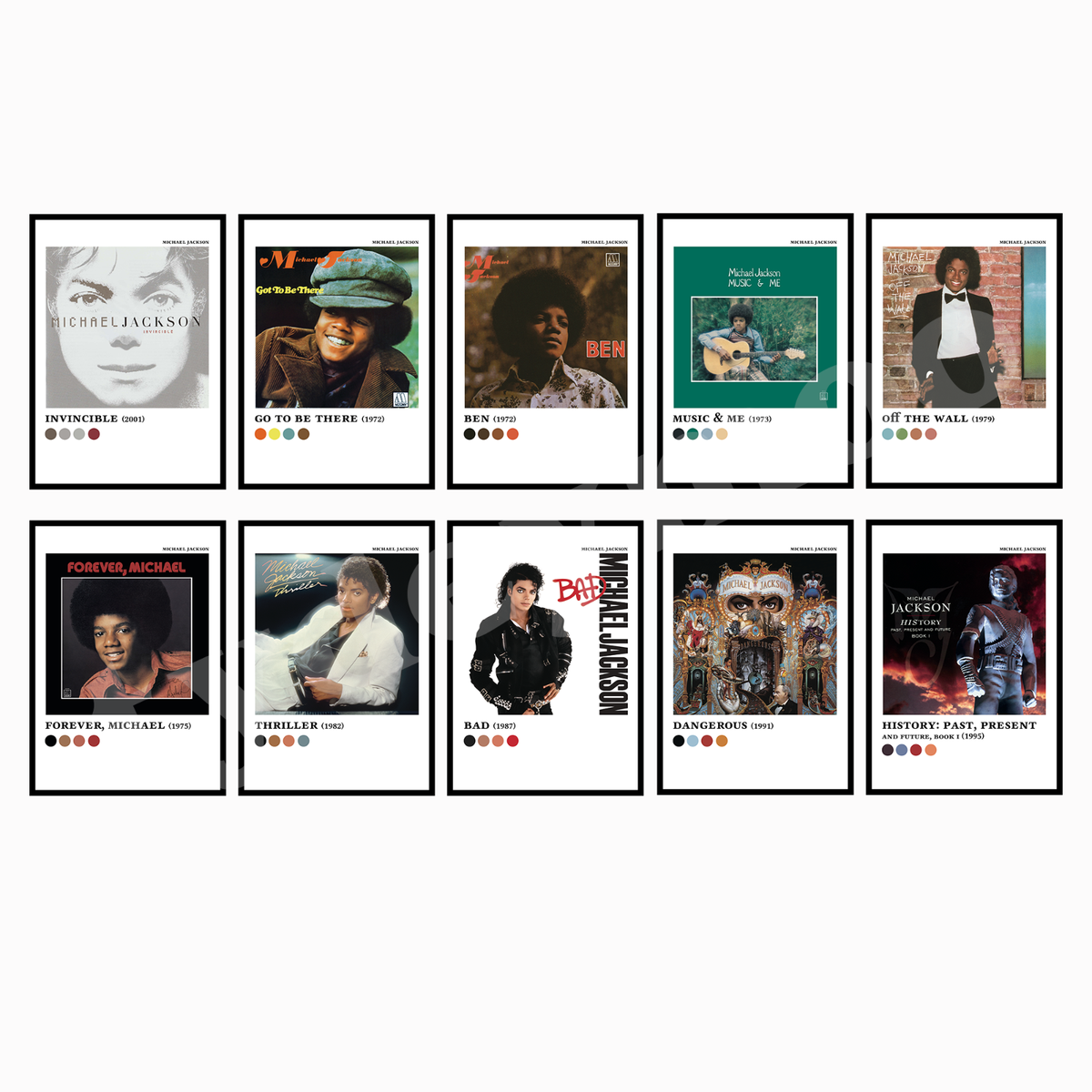 Michael Jackson Albums In Order