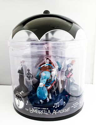 Umbrella Academy Figuren Komplettsatz Originalverpackt Selten Vintage TV Comic Brandneu