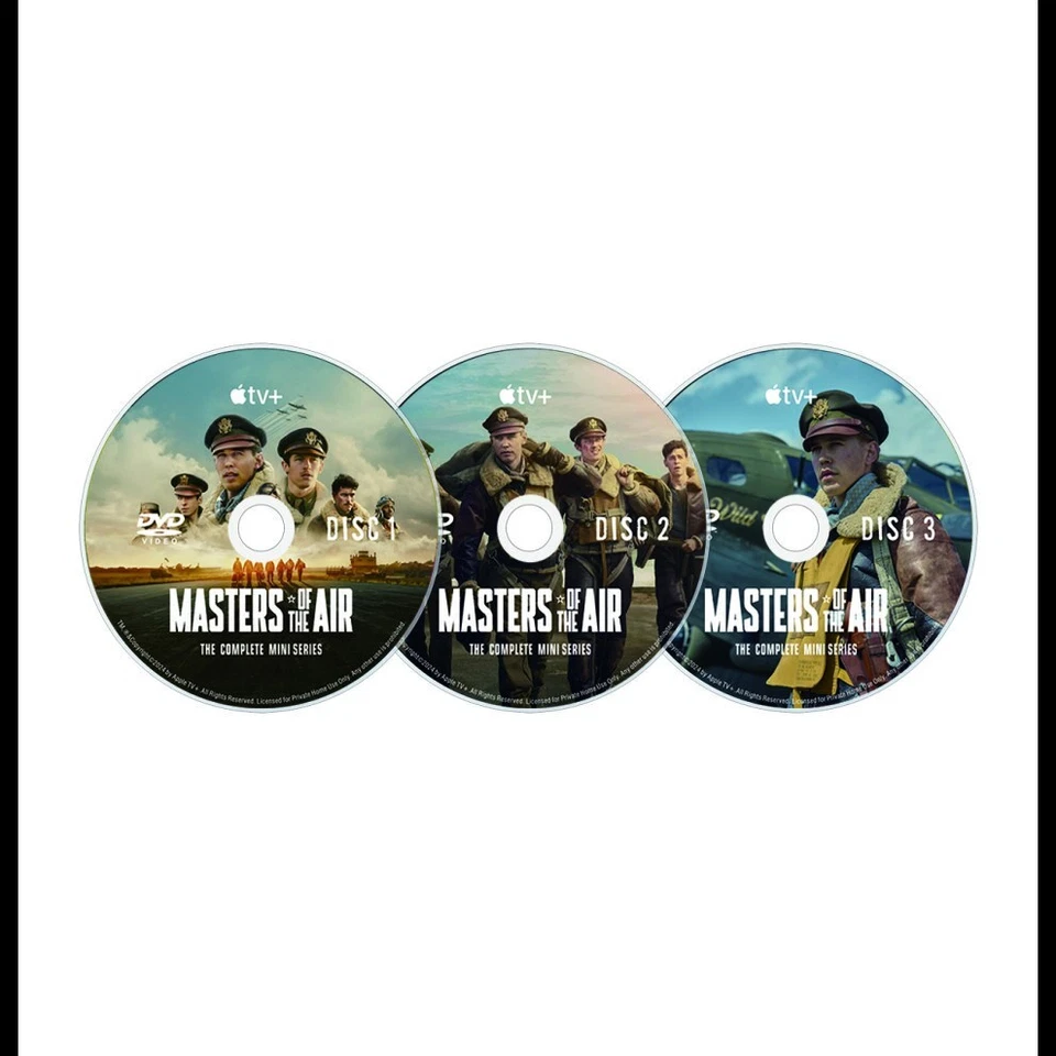 Masters of the Air DVD Complete Series 3 Disc Box Complete Set UK 2024 Season - Image 4 of 4