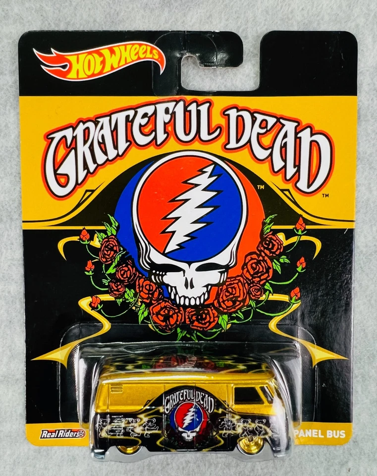 ☮️☮️☮️Hot Wheels Grateful Dead VOLKSWAGEN T1 PANEL BUS H34☮️☮️☮️ - Image 2 of 4