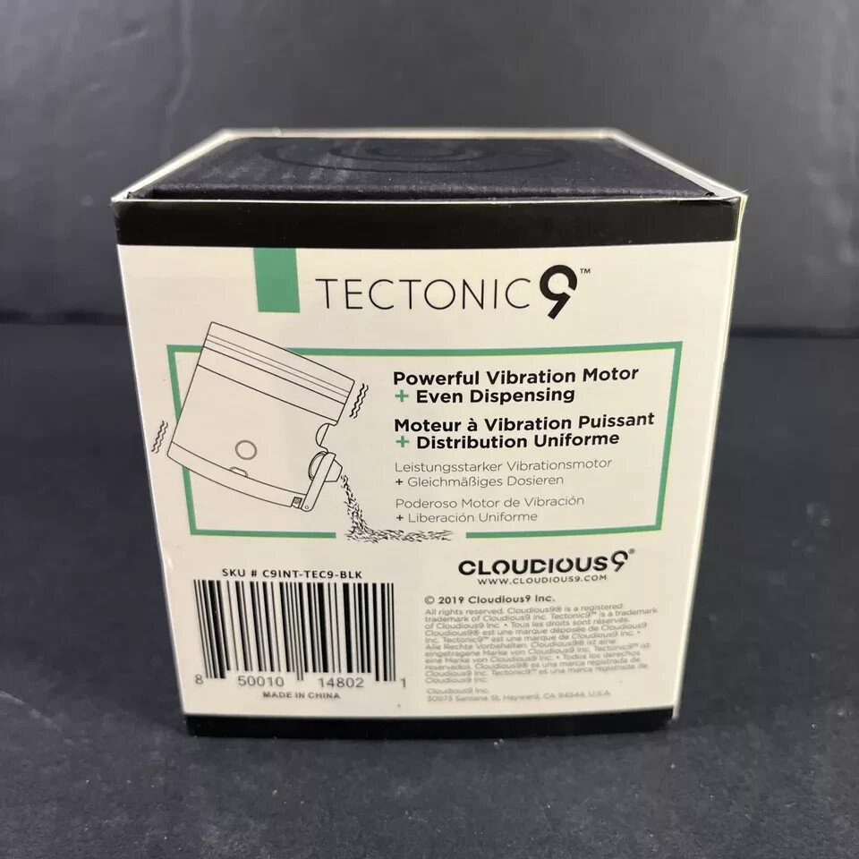 Tectonic9 Herb Grinder Auto Electric Herbal Spice Dispenser Large 2.5