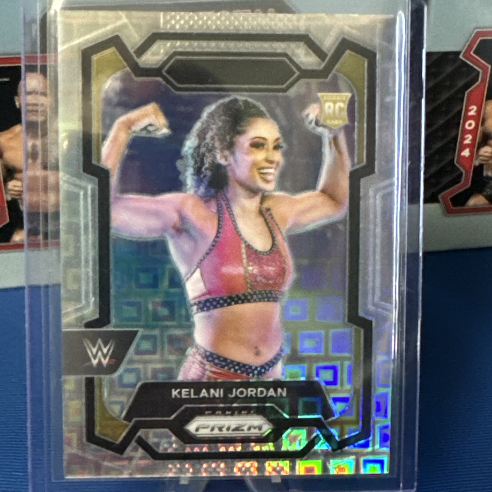 2024 Panini Prizm WWE Kelani Jordan Pandora Premium RC 100/199