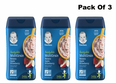 gerber multigrain banana apple strawberry