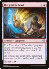x4 Hexgold Halberd ONE MTG 136/271 UNCOMMON M/NM 4x