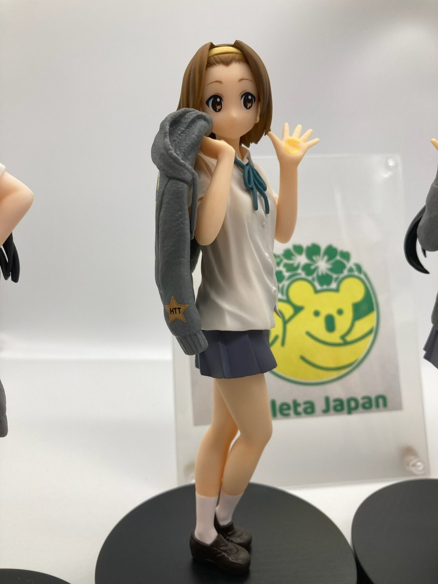 K-ON! SQフィギュア 5体セット バンプレスト けいおん!! K-ON SQフィギュア 5体セット 箱付き 平沢唯