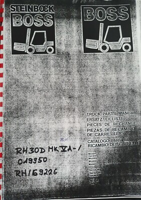 Ersatzteilliste Steinbock RH30DMK - VA- 019950 / RH69226